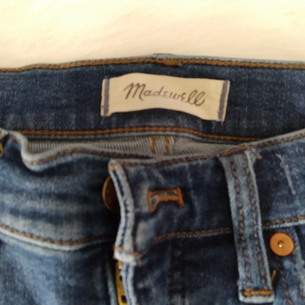 madewell high rise skinny jeans